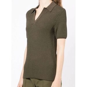 Dion Lee Basket Weave Polo